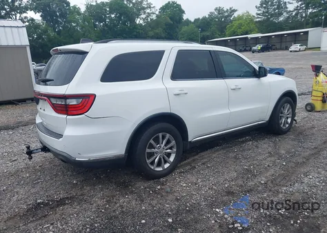 2016 Dodge Durango Sxt из США, поврежденный, VIN 1C4RDHAG2GC330995